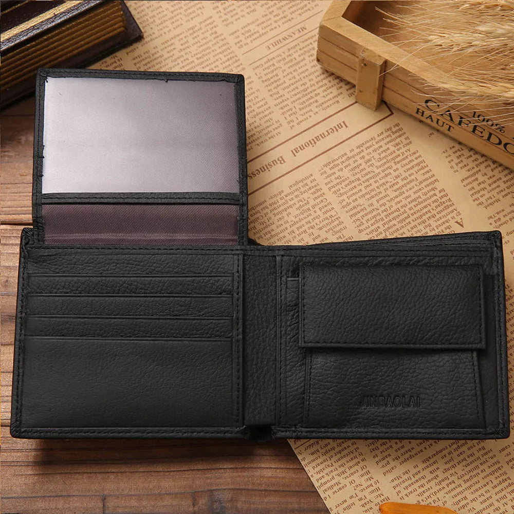 Classic Genuine Leather Wallets for Men