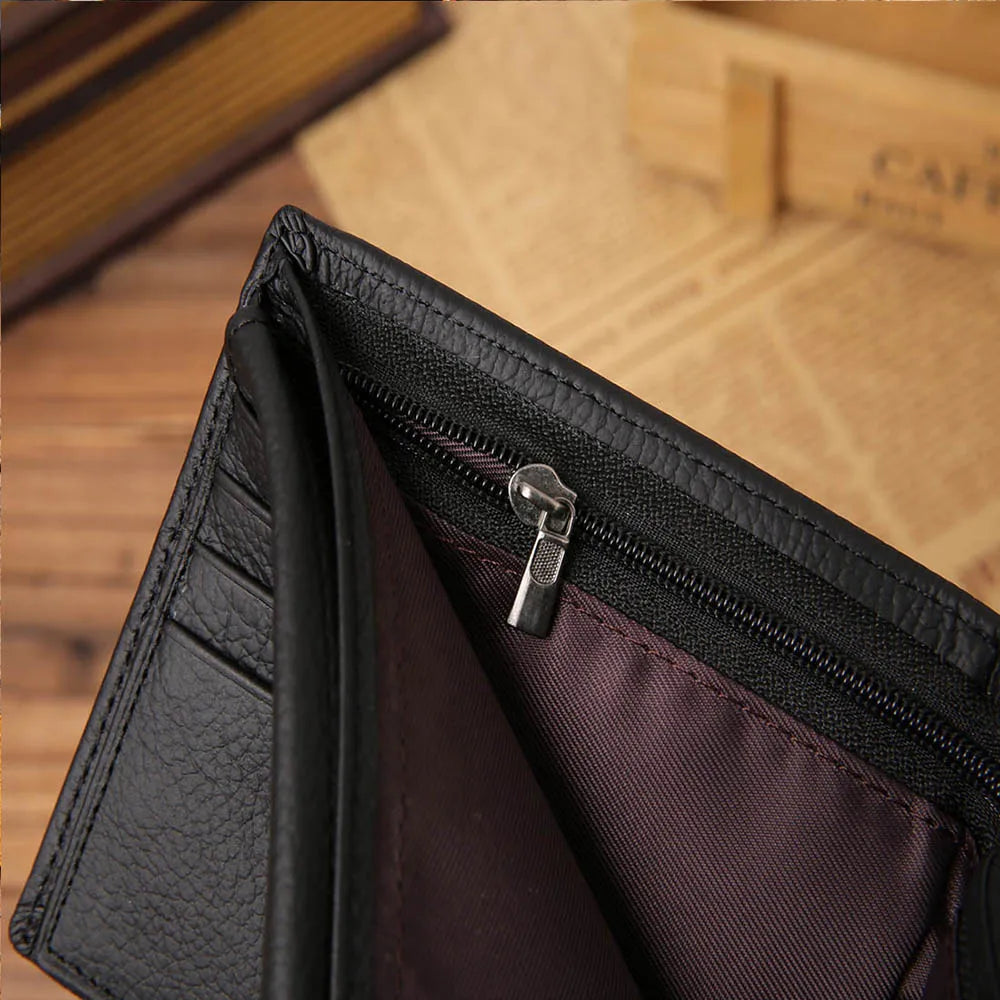 Classic Genuine Leather Wallets for Men