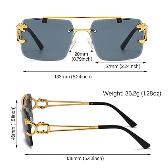 Luxurious Fashion Leopard Sunglasses