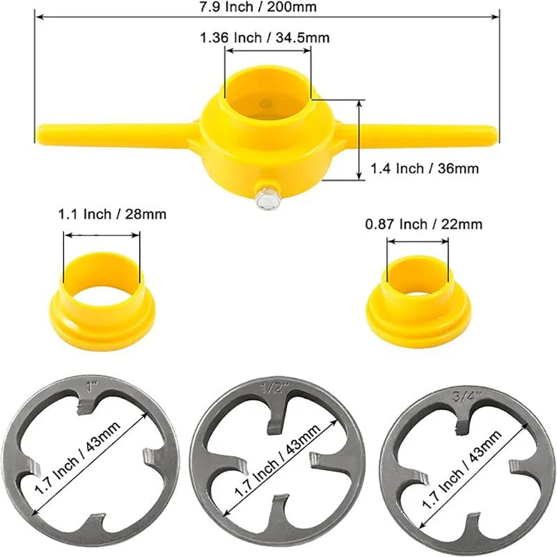 Precise Thread, Complete Kit 6 Pieces