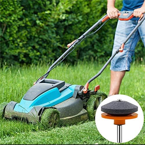 Electric Lawn Mower Sharpener with Grinding Head