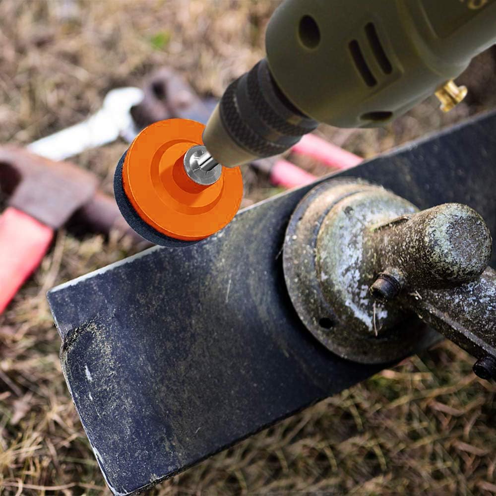 Electric Lawn Mower Sharpener with Grinding Head