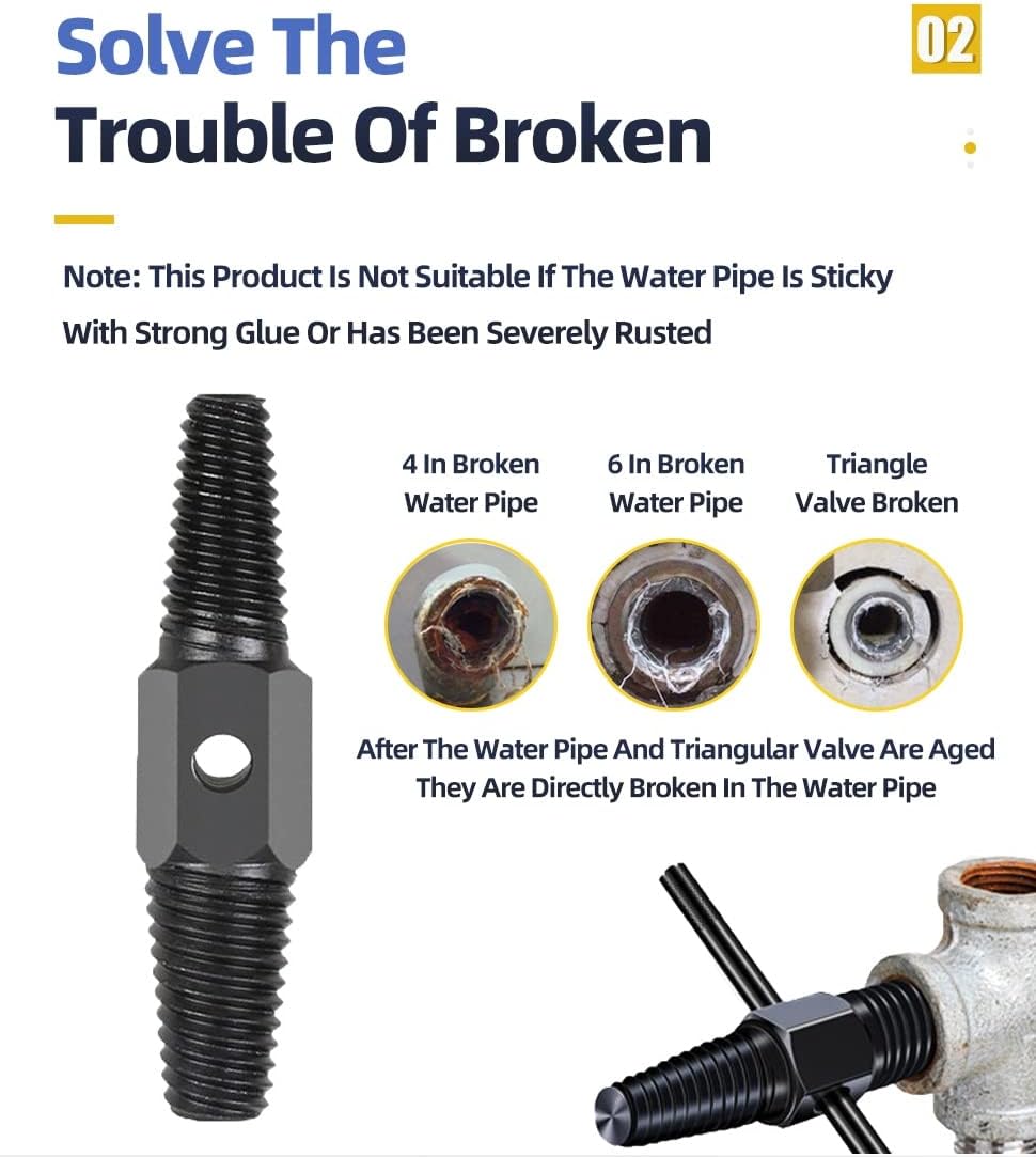 Broken faucet iron extractor