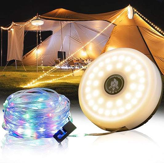 Multifunctional String Lights (10m). Waterproof, Portable, Easy to Store