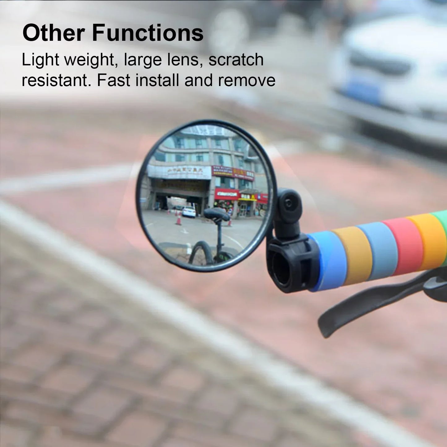 Bicycle Rearview Handlebar Mirrors